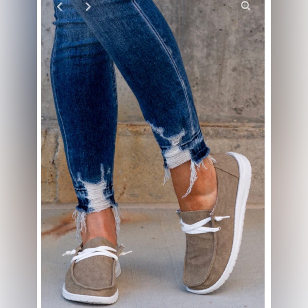 Gypsy Jazz Canvas Shoe, slip on